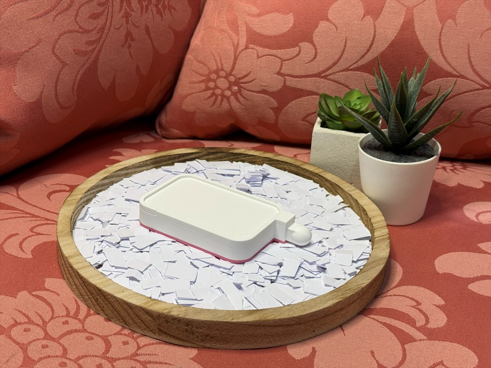 White & Pink Diamond Art Tray - Image 8