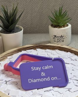 Keep Calm Diamond Art Tray