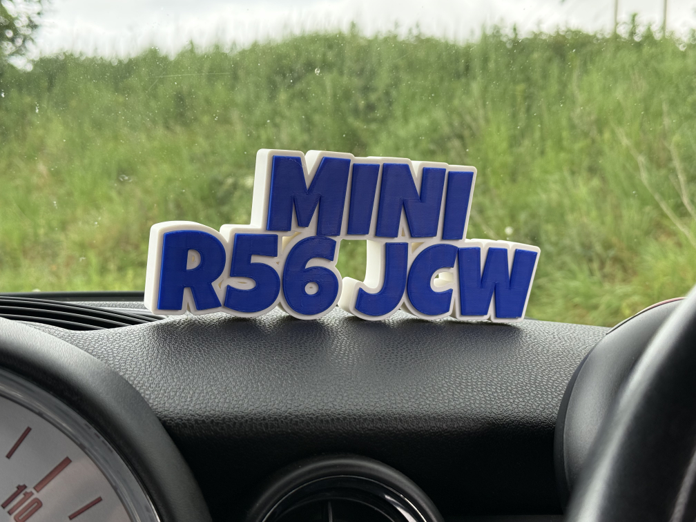 Car Meet Social Nameplate